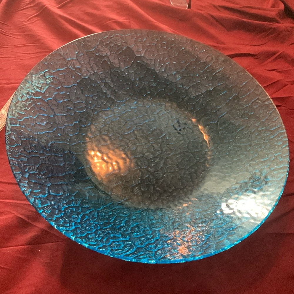 Large Pier1 glass bowl